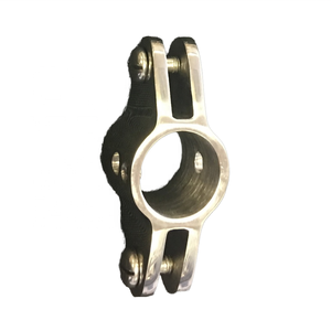 Accessoire de fixation pour bimini en acier inoxydable 316, glissière à double mâchoire, compatible avec tube de 1 pouce (25 mm), pour bateaux, yachts et navires - Product Image 5