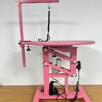 Table de toilettage pour animaux de compagnie à hauteur réglable électriquement, station de toilettage professionnelle pour chiens et chats, pour la maison, le salon, la clinique