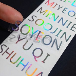 Etiqueta Adhesiva de Transferencia Láser UV de Cristal Xina, Película Personalizada Despegable, Hueca, 3D, Impermeable, Impresión de Etiquetas Autoadhesivas - Product Image 2