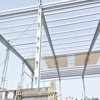 Nave Industrial Prefabricada de Acero de Gran Envergadura con Materiales Ignífugos para Logística