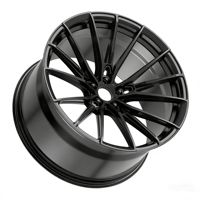 Jantes en alliage forgé noires à profil profond 5x112 5x120 de 18, 20 et 22 pouces pour BMW M4 M3 M2 G20 F30 F10 F20 F32 E36