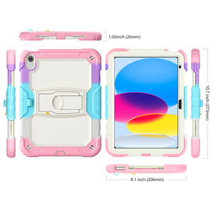 เคสซิลิโคนกันกระแทกแบบหนา <span class=keywords><strong>ราคา</strong></span>ประหยัด สำหรับ <span class=keywords><strong>iPad</strong></span> <span class=keywords><strong>Pro</strong></span> 9.7/10.2/10.5/10.9/11/12.9/<span class=keywords><strong>13</strong></span> <span class=keywords><strong>นิ้ว</strong></span> พร้อมสายสะพายไหล่แบบยูนิเวอร์แซล - Product Image 6