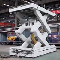 Rails d'opération et de sécurité certifiés AC, cadre en acier durable, élévateur hydraulique pour usage industriel à long terme