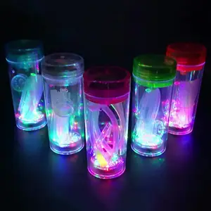 wholesale cheap LED mini plastic travel portable car hookah cup