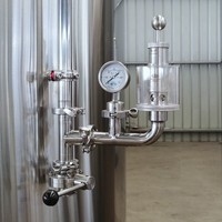 Cuve de Fermentation de Bière sous Pression TEK en Acier Inoxydable 304 de 300L, Équipement de Refroidissement et de Fermentation Conique de Boissons de 500L - Prix