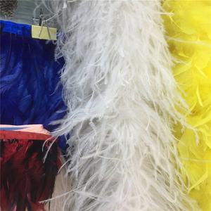 High Quality <strong>White</strong> Ostrich <strong>Feather</strong> <strong>Boas</strong> for Clothing - Product Image 6