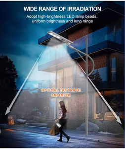 Luz de calle Solar LED remota de 100W-300W, Chip SMD, resistente al agua, IP65, Sensor de movimiento de aleación de aluminio, luz de jardín de carretera alimentada por batería - Product Image 5