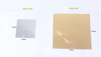 Feuille d'or véritable 24 K de marque privée feuille de métal 24 carats pour la technique d'estampage de meubles et de soins de la peau