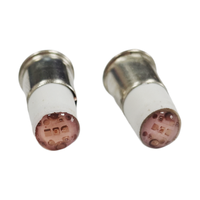 Ampoule indicatrice à bride miniature T1 3/4 MF6 24V 28V pour bouton de commande de panneau marin