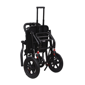 Silla de Ruedas Plegable Ligera de Alta Calidad para Viajes en Avión, con Freno de Mano, para Niños y Adultos - Product Image 5