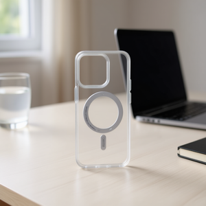 เคสแม่เหล็กใสสำหรับ iPhone 16 Plus พร้อมวงแหวน - Product Image 2