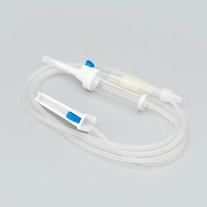 Tek Kullanımlık PVC İnfüzyon Seti, Damlama Haznesi Tüpü ve İğnesi ile Toplu Tedarik, Kan Transfüzyonu ve Veteriner Klinik Kullanımı için 120cm 150cm - Product Image 1