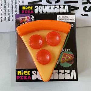 Botu al por mayor: Juguetes blandos de simulación de pizza Nido, juguetes antiestrés de comida TPR, juguetes blandos a granel, regalos promocionales para empresas - Product Image 2