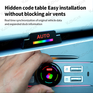 VJOYCAR Compteur de vitesse <span class=keywords><strong>HUD</strong></span> caché sur le tableau de bord pour Tesla 3 Y 2021, ne bloque pas les évents d'air, affichage des clignotants synchronisé avec le bouton de fonction - Product Image 4