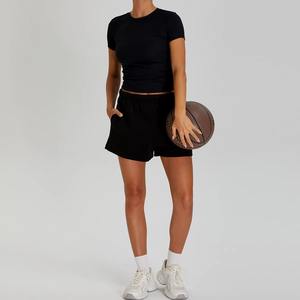 Ensembles de yoga personnalisés pour femmes, haute élasticité, longueur intégrale, manches longues, avec cordon de serrage, anti-transpiration, pour activités de fitness en extérieur, motif imprimé - Product Image 3