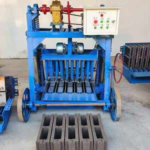 Khối Máy làm bán tự động rỗng hallow bê tông xi măng gạch làm cho máy móc - Product Image 3