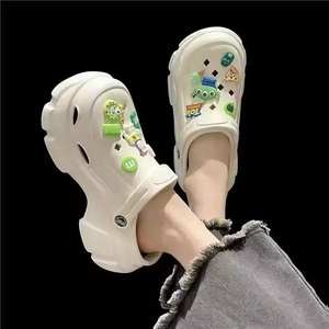 महिलाओं के शीतकालीन/वसंत प्रकाश वजन मोटे-सोल्ड प्लेटफॉर्म सैंडल लुभावनी क्लाज नॉन-स्लिप फीचर बहुमुखी आउटडोर - Product Image 5