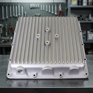 Dissipateur thermique en aluminium moulé sous pression, surface sablée, taille sur mesure, provenant du Gujarat - Product Image 2