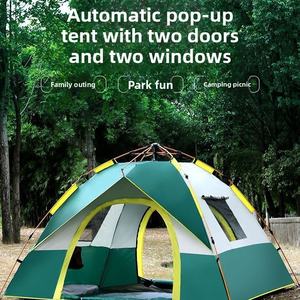 Tente de camping pliable portable, installation en <span class=keywords><strong>2</strong></span> <span class=keywords><strong>secondes</strong></span>, <span class=keywords><strong>abri</strong></span> épaissi résistant au vent - Product Image 3