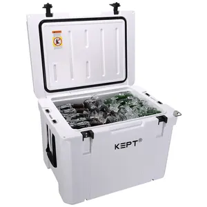 Waterproof and Shatterproof 65qt Ice cooler box ice chest rotomolded cooler box igloo cooler