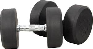 Haltères en caoutchouc à tête ronde, vibromasseur à <span class=keywords><strong>poids</strong></span> <span class=keywords><strong>fixe</strong></span> - Product Image 3