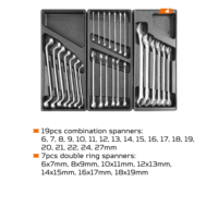 WOKIN 901510 Outils et matériel, coffret d'outils et d'équipements de 163 pièces