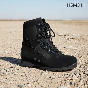 Stivali Tattici da Combattimento HY, Suola in EVA+Gomma Antiurto, Marca Originale <span class=keywords><strong>Vibram</strong></span>, Stivali Desert 8 Pollici Striker, Unisex per Attività all'Aperto HSM311 - Product Image 4