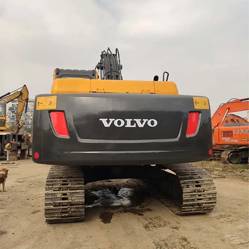 تصدير حفارة كورية vo 210d آلات هيدروليكية لنقل الأرض تستخدم volvo volign