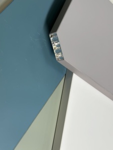 <span class=keywords><strong>Pannello</strong></span> composito in alluminio a nido d'ape per armadi da <span class=keywords><strong>cucina</strong></span> ecologici resistenti al fuoco - Product Image 3