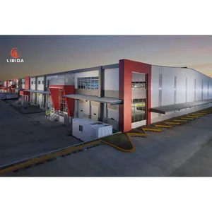 Cost Of Warehouse Construction 100X100 Prefab Storage Outdoor Building