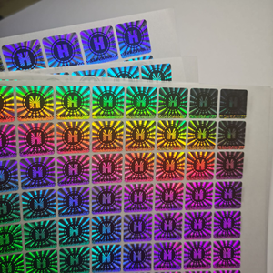 Etichette di Sicurezza in Vinile Olografico Laser Dinamico con <span class=keywords><strong>Testo</strong></span> e Motivi Personalizzati, Effetto Arcobaleno Cangiante ad Alta Definizione - Product Image 3