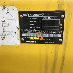 Excavatrice d'occasion de 20 tonnes KOMATSU PC 200 200-7, bon état, composants d'origine japonais, excavatrice sur chenilles d'occasion PC200-7 - Product Image 6