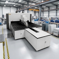 Centre de pliage automatique CNC LCLZ pour panneaux en acier inoxydable et aluminium, pliage multi-directionnel, angle de pliage 0-180°, 380V, garantie 1 an