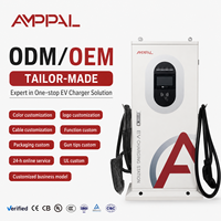 AMPPAL 60KW 80KW 120KW 160KW 180KW 240KW Station de recharge pour véhicules électriques à énergie nouvelle, station de recharge commerciale pour voitures électriques