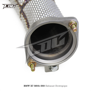 OEM Free Flow Downpipe Pipes for BMW X7 M60i S68 4.4TT 2023-2024 Stainless Steel <strong>Heatshield</strong> Downpipes <strong>Car</strong> Exhaust System - Product Image 4