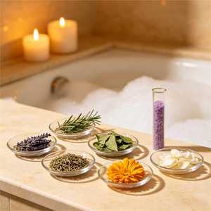 Sales <span class=keywords><strong>de</strong></span> Baño <span class=keywords><strong>Epsom</strong></span> Brineblum Rituals Spa, Mezcla <span class=keywords><strong>de</strong></span> Flores Secas en Tubos <span class=keywords><strong>de</strong></span> Ensayo <span class=keywords><strong>de</strong></span> PP con Aceite Esencial Natural - Product Image 6