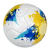 Machine à fabriquer des ballons de football en PVC cousus à la machine, taille 5, haute rétention d'air, logo personnalisé, style populaire