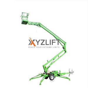 CE-zertifizierter 10-20m Towable Boom Lift Cherry Picker mit Fabrik preis - Product Image 5