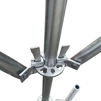 Système d'échafaudage Ringlock galvanisé Q235, échafaudage modulaire Ring Lock pour entrepôt, usine, construction