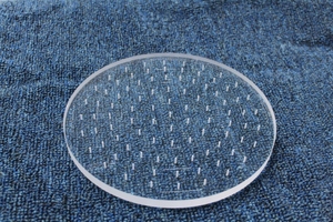 Customized High Transmittance CNC Drilled Square <strong>Semiconductor</strong> Quartz Glass Fused <strong>UVC</strong> Quartz Slot Perforated Plate Cutting - Product Image 6