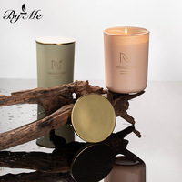 Bougie aromatique en cire de soja couleur Morandi, diffuseur de parfum pour la maison et la chambre, sans fumée, coffret cadeau d'anniversaire