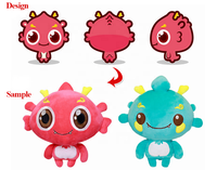 Peluche Mascotte Goutte d'Eau Bleue Ultra Douce, Jouets en Peluche en Gros, Fabricant de Peluches Personnalisées, Cadeaux en Peluche pour Enfants