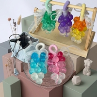 Savon Artisanal Transparent à l'Huile de Coco en Forme de Fruit, Effet Cristal Dégradé, Pour Tous Types de Peau, Coffret Cadeau Gu Lan