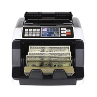 Compteur de billets professionnel AL-7200 avec détection de contrefaçon pour usage commercial