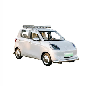 Kit extérieur rétro Simone pour Wuling Hongguang Mini EV Macaron Gen 4 : pare-chocs chromé, enjoliveurs blancs, barre de toit, coques de rétroviseurs - Product Image 1