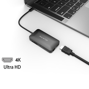 Pulwtop nuevo diseño <span class=keywords><strong>usb</strong></span>-c <span class=keywords><strong>adaptador</strong></span> de viaje tipo c hub <span class=keywords><strong>usb</strong></span> para apple <span class=keywords><strong>macbook</strong></span> <span class=keywords><strong>air</strong></span> - Product Image 3