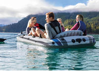 INTEX 68325 5 personnes PVC Kayak de Rafting bateau de pêche gonflable