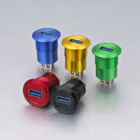 Métal USB A USB B USB C audio vidéo RJ45 imprimante ethernet panneau jack connecteur adaptateur étanche à l'eau peut être personnalisé