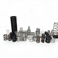 Ressorts de compression industriels OEM en acier inoxydable zingué, fabrication sur mesure pour équipements de machinerie