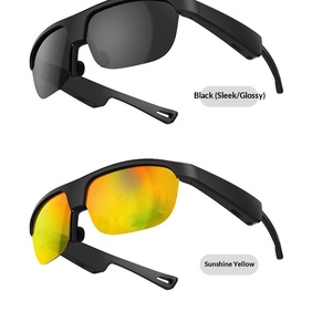 Lunettes de soleil polarisées légères pour le sport et le cyclisme en plein air, écouteurs sans fil pour appels et musique, assistant vocal, lunettes intelligentes - Product Image 4